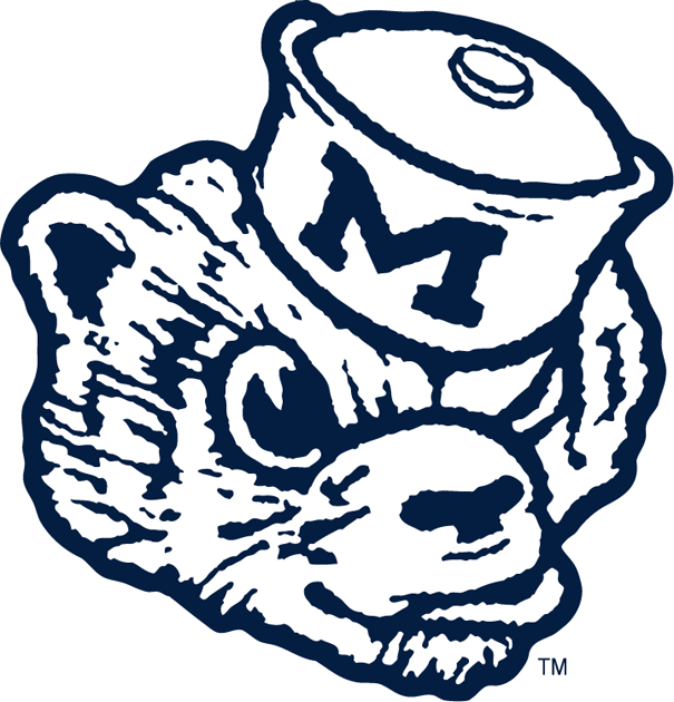 Michigan Wolverines 1948-1963 Primary Logo diy fabric transfer